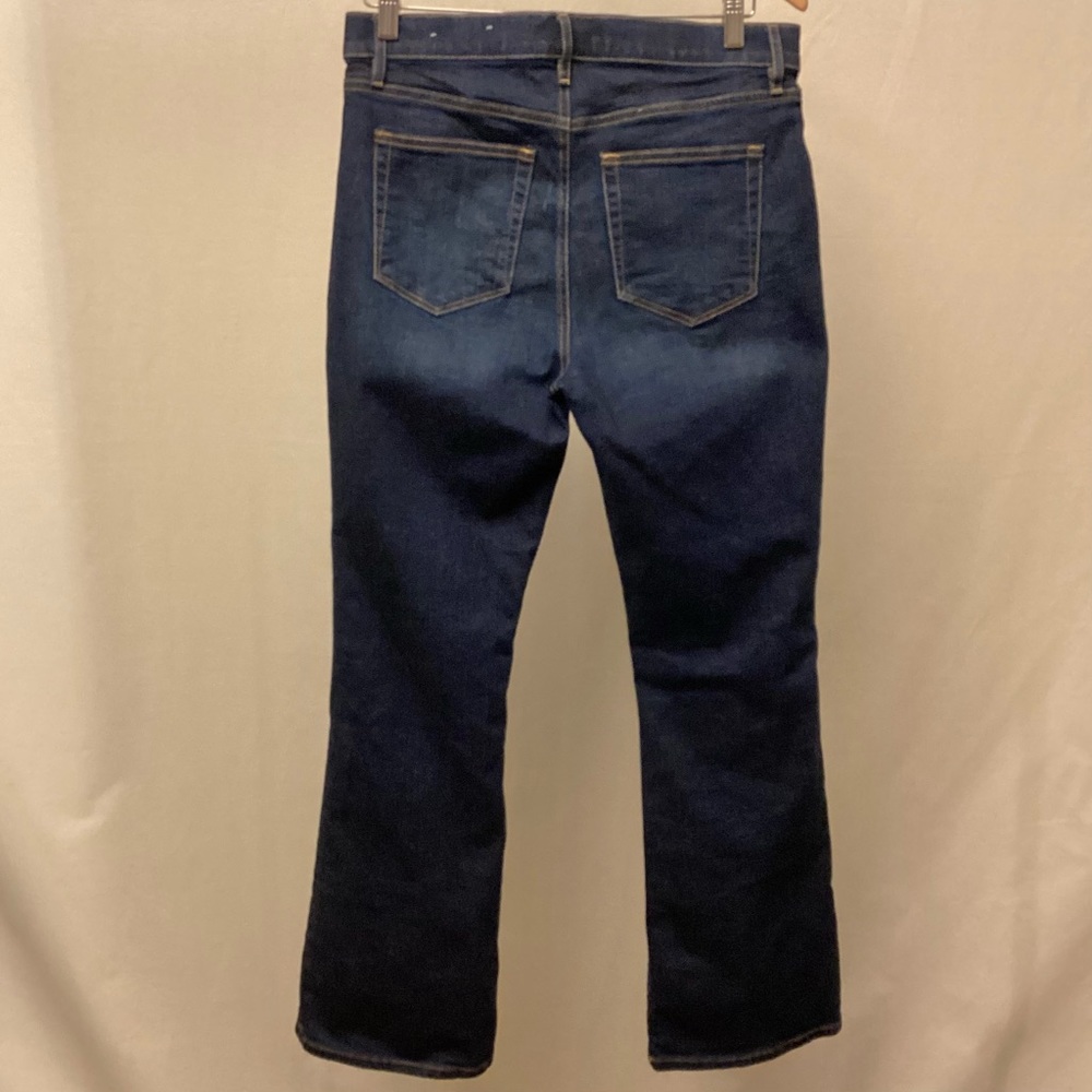 LOFT Outlet 6 Bootcut Jeans Mid Rise Women’s Stretch Dark Wash - Picture 6 of 12